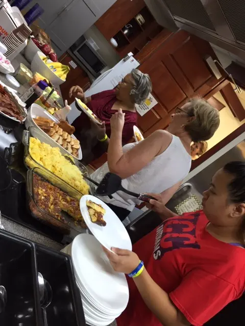 Guests Enjoying Breakfast